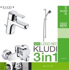 Набор для ванной Kludi Logo Neo 3 в 1